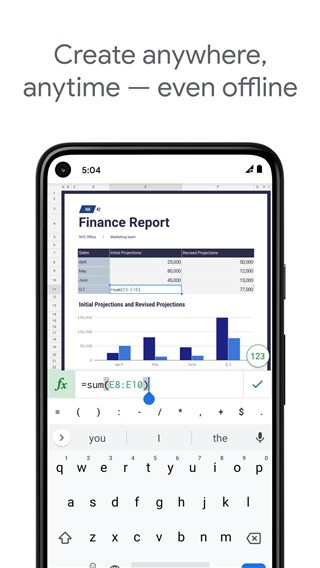 谷歌表格app 安卓版v1.24.452.01.90